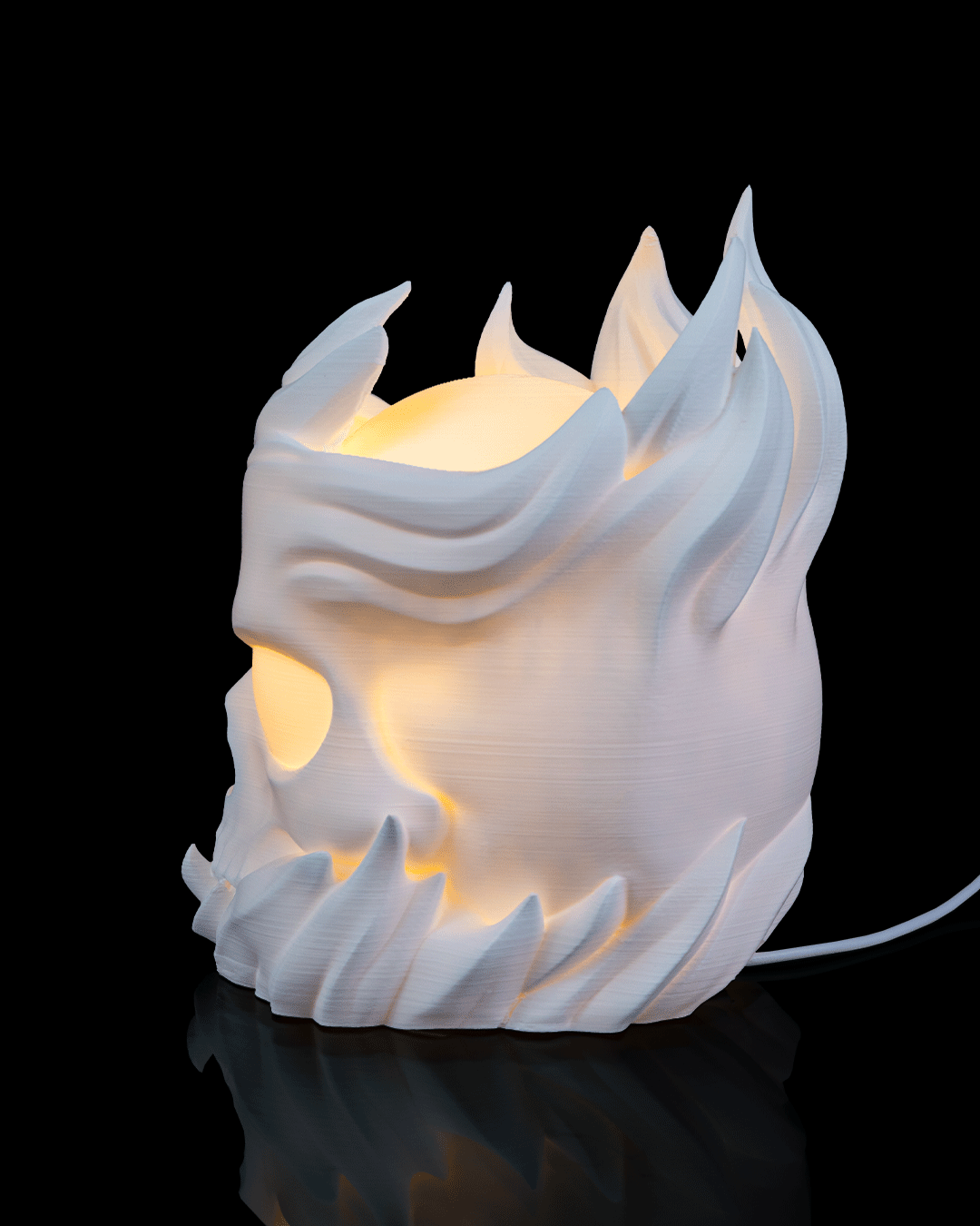 Skull Sphere - Table Lamp - 3