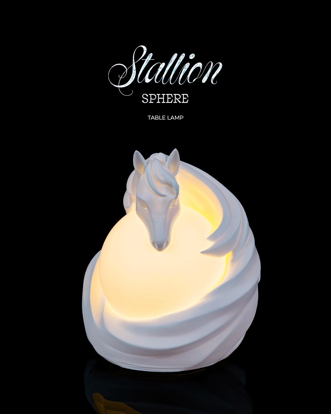 Stallion Sphere - Table Lamp